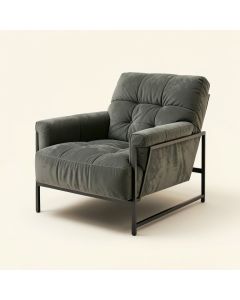Laughlin 30 '' Wide Tufted Papasan Chair (synthetic illustration; no displayed measurements)
