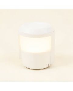 Chair White Plug-In Led Outdoor Floating Light (synthetic illustration; no displayed measurements)