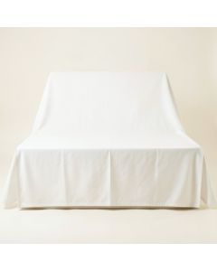 Alder Bend Flat Bed Sheet - White (synthetic illustration; no displayed measurements)