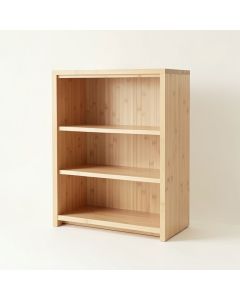 Field Edge Freestanding Bookcase - Beige (synthetic illustration; no displayed measurements)