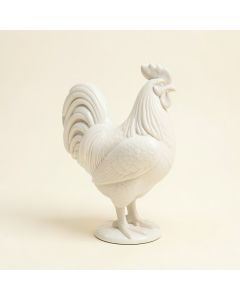 Perched Rooster Figurine (synthetic illustration; no displayed measurements)