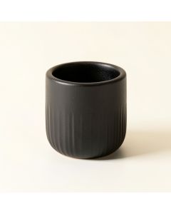 Fern Bridge Empty Candle Holder - Black (synthetic illustration; no displayed measurements)