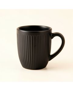Shore Crossing Ceramic Mug - Black (synthetic illustration; no displayed measurements)