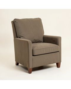 Huckins 29 '' Wide Polyester Wingback Chair (synthetic illustration; no displayed measurements)