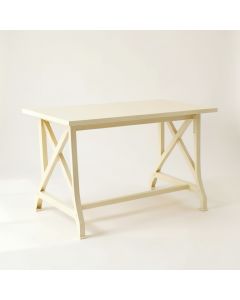 Ridge Crossing Empty Workshop Workbench - Cream (synthetic illustration; no displayed measurements)