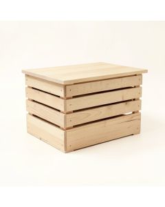 Bay Bend Closed Outdoor Storage Box - Beige (synthetic illustration; no displayed measurements)