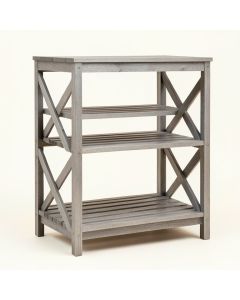 Bay Bluff Empty Seed-Starting Shelving Unit Without Lights - Gray (synthetic illustration; no displayed measurements)