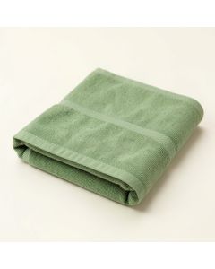 Vale Dell Bath Towel - Green (synthetic illustration; no displayed measurements)