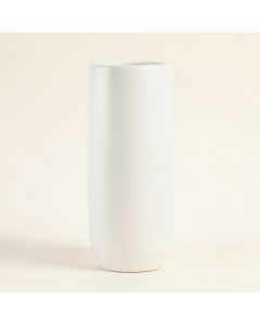 Cliff Branch Empty Decorative Vase - White (synthetic illustration; no displayed measurements)