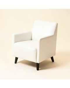 Rochelle Side Chair In White (synthetic illustration; no displayed measurements)