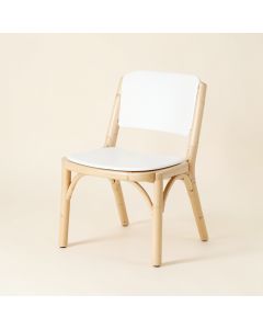 Elm Branch Small Chair - White (synthetic illustration; no displayed measurements)