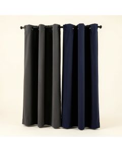 Addan Solid Blackout Thermal Grommet Curtains Panels (synthetic illustration; no displayed measurements)