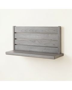 Summit Canyon Wall-Mounted Entryway Organizer Shelf - Gray (synthetic illustration; no displayed measurements)
