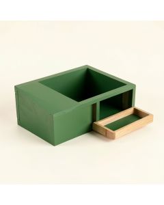 Holly Arc Empty Coffee-Station Organizer - Green (synthetic illustration; no displayed measurements)