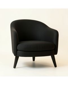 Alder Arc Upholstered Armchair (synthetic illustration; no displayed measurements)