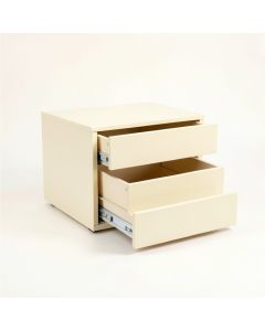 Dune Dale Small-Parts Storage Drawer Cabinet - Ivory (synthetic illustration; no displayed measurements)