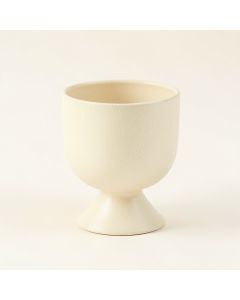 Elm Bridge Empty Candle Holder - Ivory (synthetic illustration; no displayed measurements)
