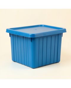 Slate Branch Closed Outdoor Storage Box - Blue (synthetic illustration; no displayed measurements)