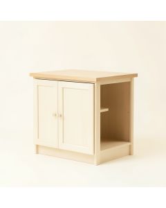 Alder Crossing Freestanding Laundry Folding Counter - Ivory (synthetic illustration; no displayed measurements)