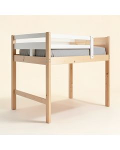 Twin Solid Wood Loft Bed By Children (synthetic illustration; no displayed measurements)