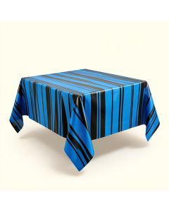 Kysorville Striped Plastic/Vinyl Tablecloth (synthetic illustration; no displayed measurements)