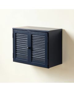 Cliff Crossing Wall-Mounted Entry Cabinet - Navy (synthetic illustration; no displayed measurements)
