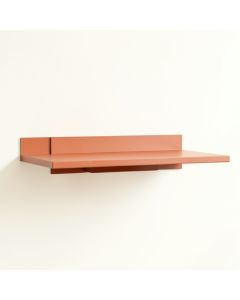 Holly Bridge Wall-Mounted Shelf - Terracotta (synthetic illustration; no displayed measurements)