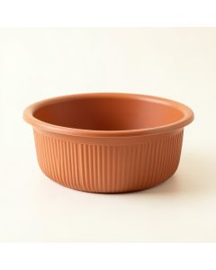 Rowan Bluff Empty Storage Basket - Terracotta (synthetic illustration; no displayed measurements)