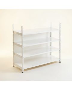 Reed Crossing Desktop Shelving Unit - White (synthetic illustration; no displayed measurements)
