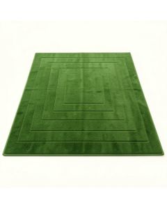 Cedar Bridge Rectangular Outdoor Rug - Green (synthetic illustration; no displayed measurements)