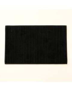 Juniper Bluff Bath Mat - Black (synthetic illustration; no displayed measurements)