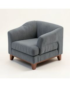 Peele 75 '' Chenille Recessed Arm Loveseat (synthetic illustration; no displayed measurements)