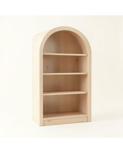 Cedar Brook Freestanding Bookcase - Beige (synthetic illustration; no displayed measurements)