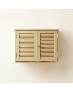 Field Edge Wall-Mounted Entry Cabinet - Beige (synthetic illustration; no displayed measurements)