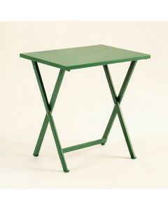 Moss Bridge Compact Balcony Table - Green (synthetic illustration; no displayed measurements)