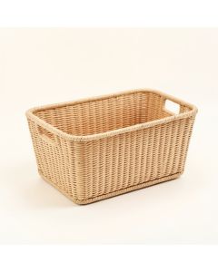 Aspen Bluff Empty Storage Basket - Beige (synthetic illustration; no displayed measurements)