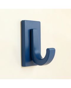 Willow Brook Wall-Mounted Robe Hook - Blue (synthetic illustration; no displayed measurements)