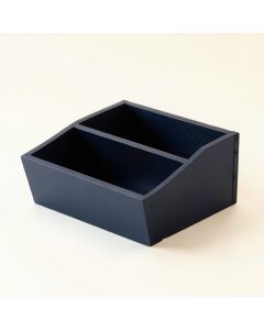 Harbor Bend Low Toy Storage Unit - Navy (synthetic illustration; no displayed measurements)