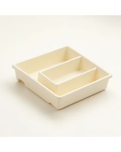 Linden Branch Empty Pantry Drawer Organizer Insert - Cream (synthetic illustration; no displayed measurements)