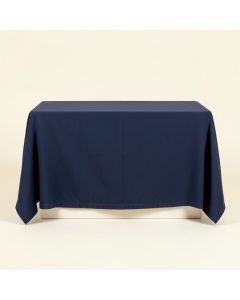 Flint Crossing Flat Bed Sheet - Navy (synthetic illustration; no displayed measurements)
