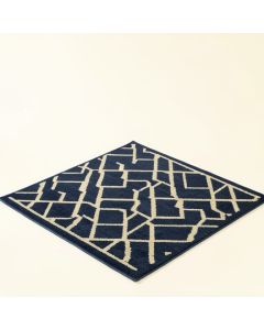 Shelbina Geometric Navy Area Rug (synthetic illustration; no displayed measurements)