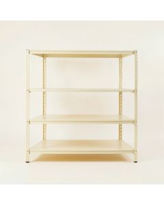 Alder Branch Empty Seed-Starting Shelving Unit Without Lights - Ivory (synthetic illustration; no displayed measurements)