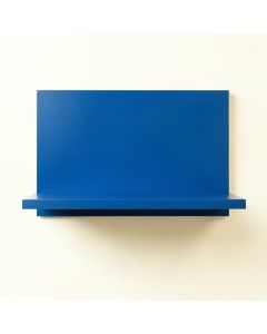 Olive Branch Wall-Mounted Shelf - Blue (synthetic illustration; no displayed measurements)