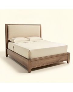 Meredian Wing Upholstered Standard Bed (synthetic illustration; no displayed measurements)