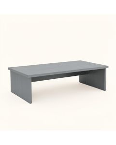 Fern Bend Desktop Monitor Riser - Gray (synthetic illustration; no displayed measurements)