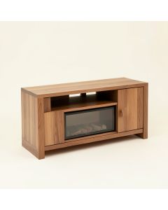 Burkard Tv Stand For Tvs Up To 78 '' With Electric Fireplace Included (synthetic illustration; no displayed measurements)