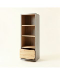 Spruce Dell Narrow Cubby Tower - Gray (synthetic illustration; no displayed measurements)