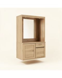 Draven 24 '' Wall-Mounted Single Bathroom Vanity Set (synthetic illustration; no displayed measurements)