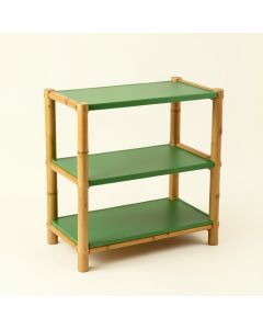 Lake Bridge Empty Countertop Canister Rack - Green (synthetic illustration; no displayed measurements)