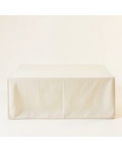 Spruce Canyon Flat Bed Sheet - Cream (synthetic illustration; no displayed measurements)